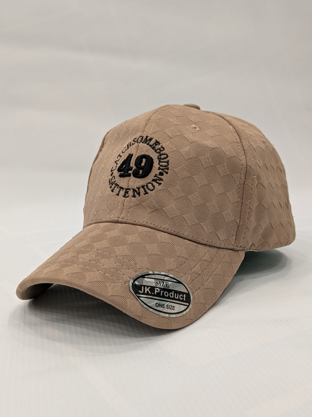 49 Embroidered Geo-Textured Cap