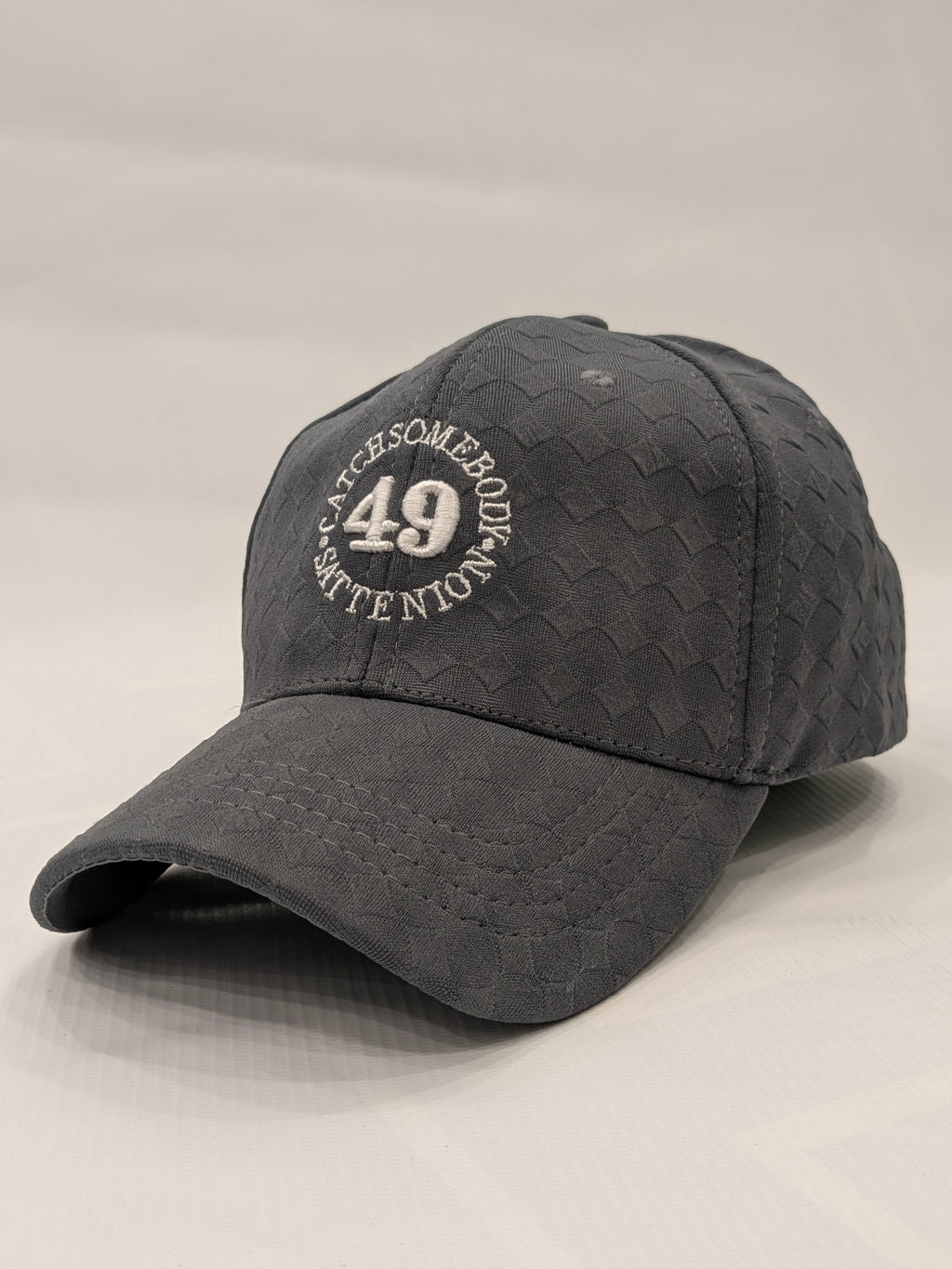49 Embroidered Geo-Textured Cap