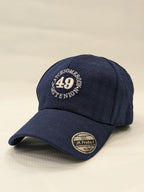 49 Embroidered Geo-Textured Cap
