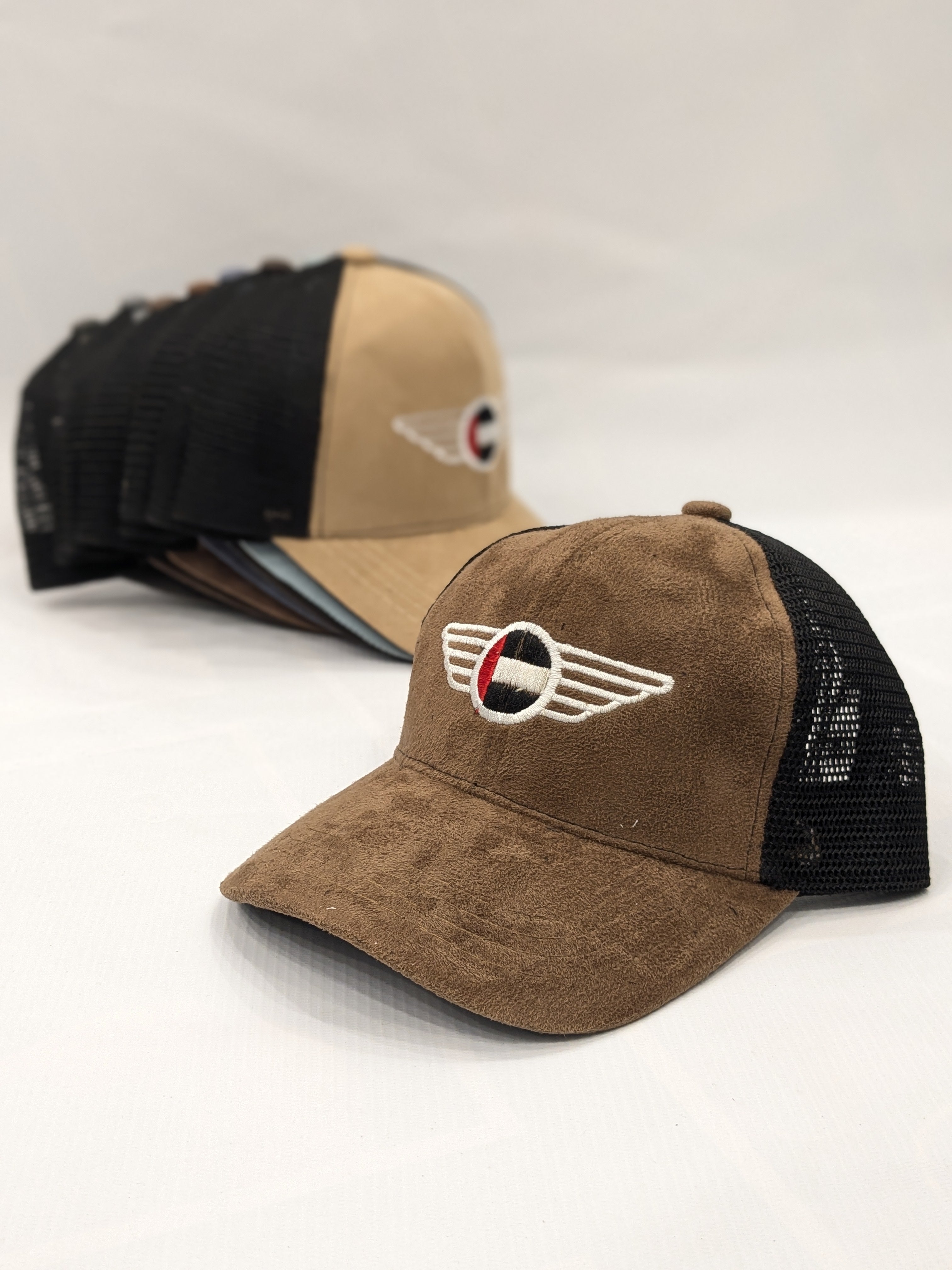 Aston Embroidered UAE Trucker Cap