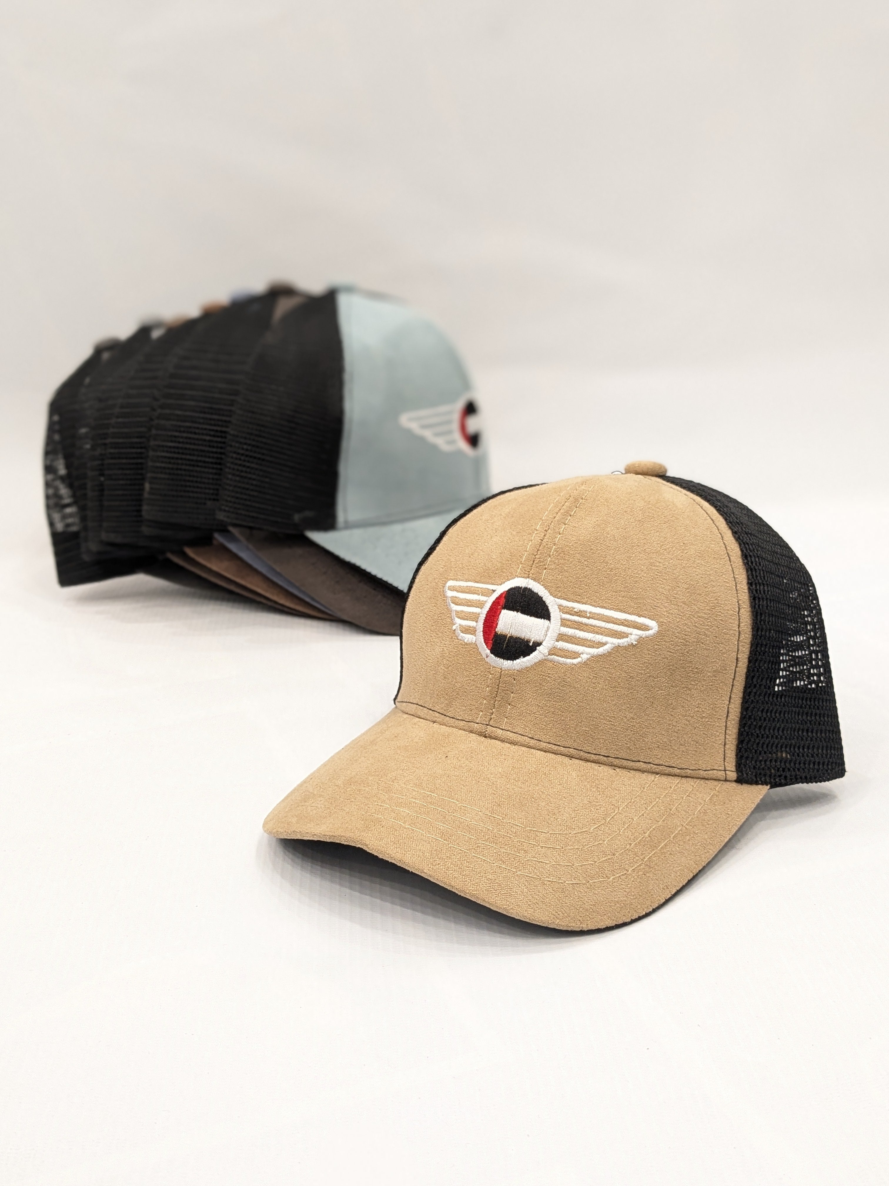 Aston Embroidered UAE Trucker Cap