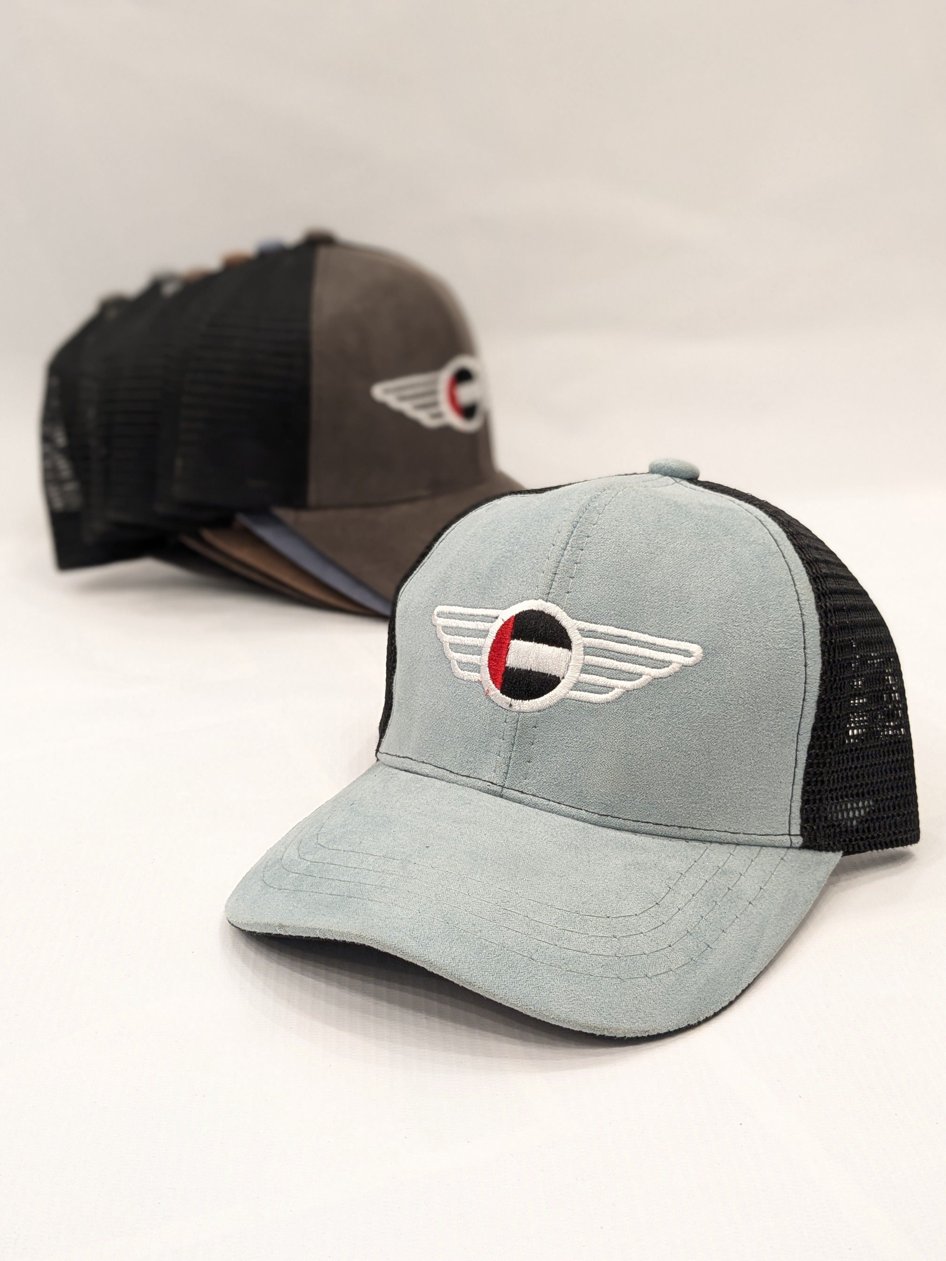 Aston Embroidered UAE Trucker Cap