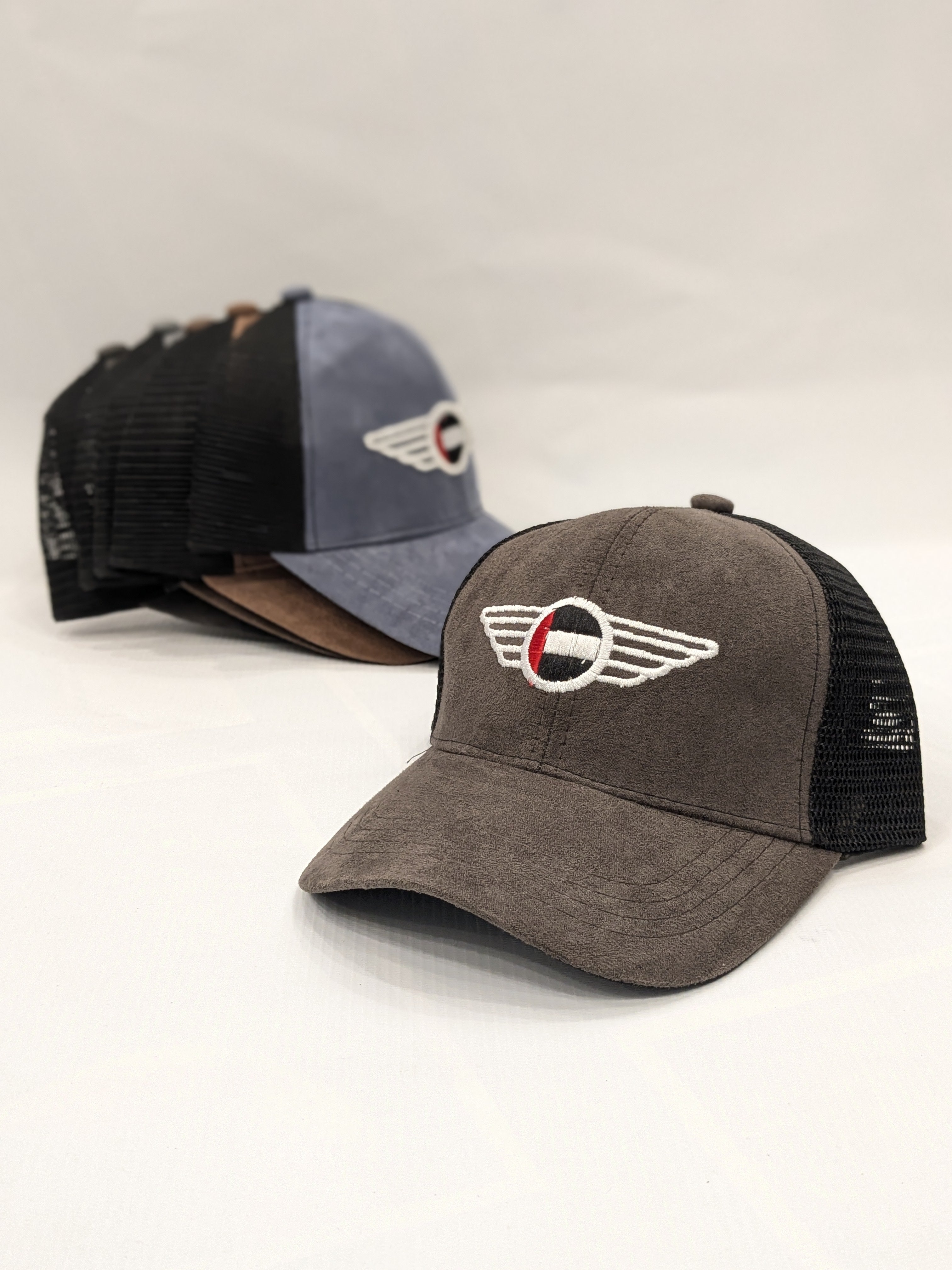 Aston Embroidered UAE Trucker Cap