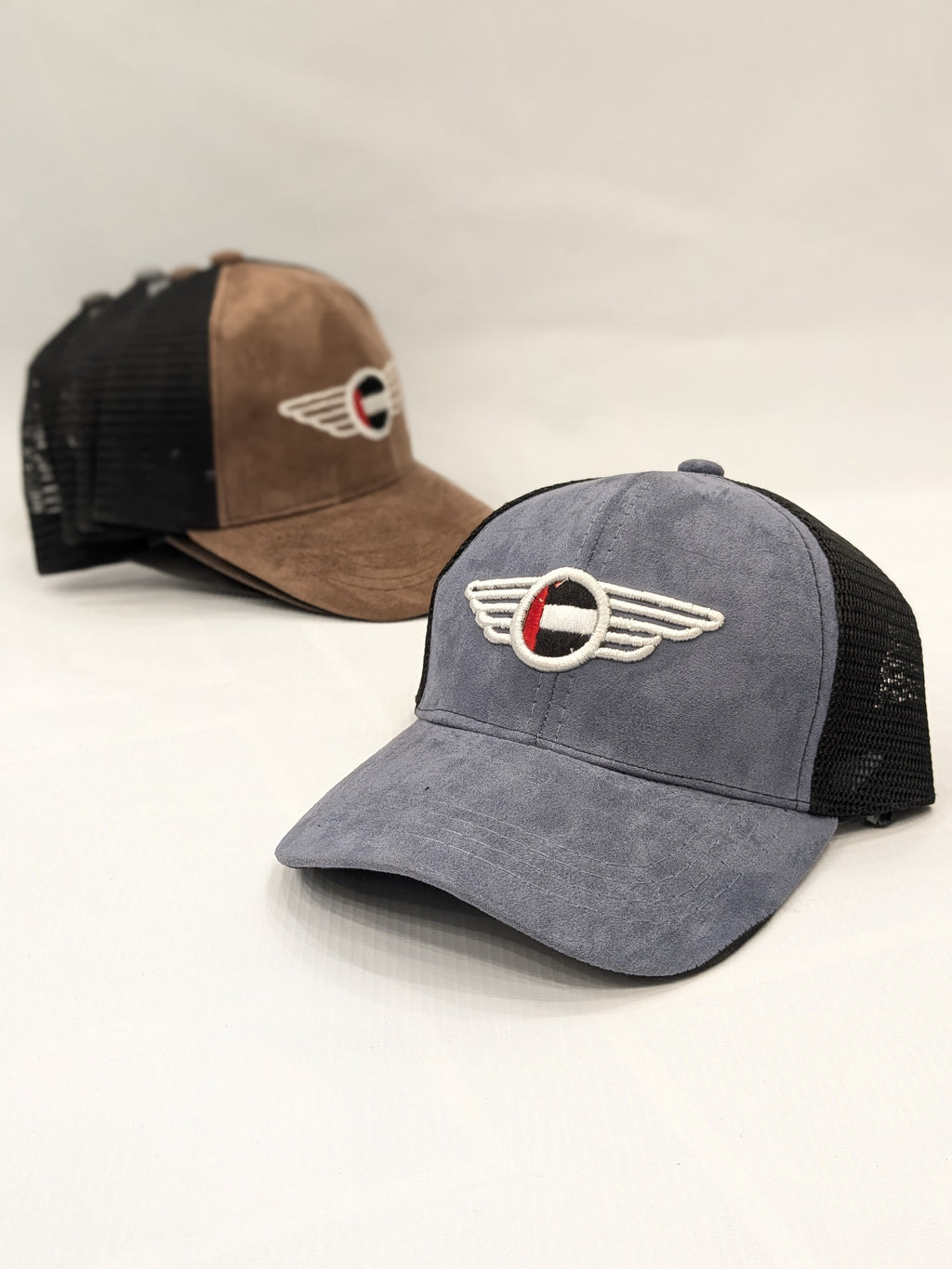 Aston Embroidered UAE Trucker Cap