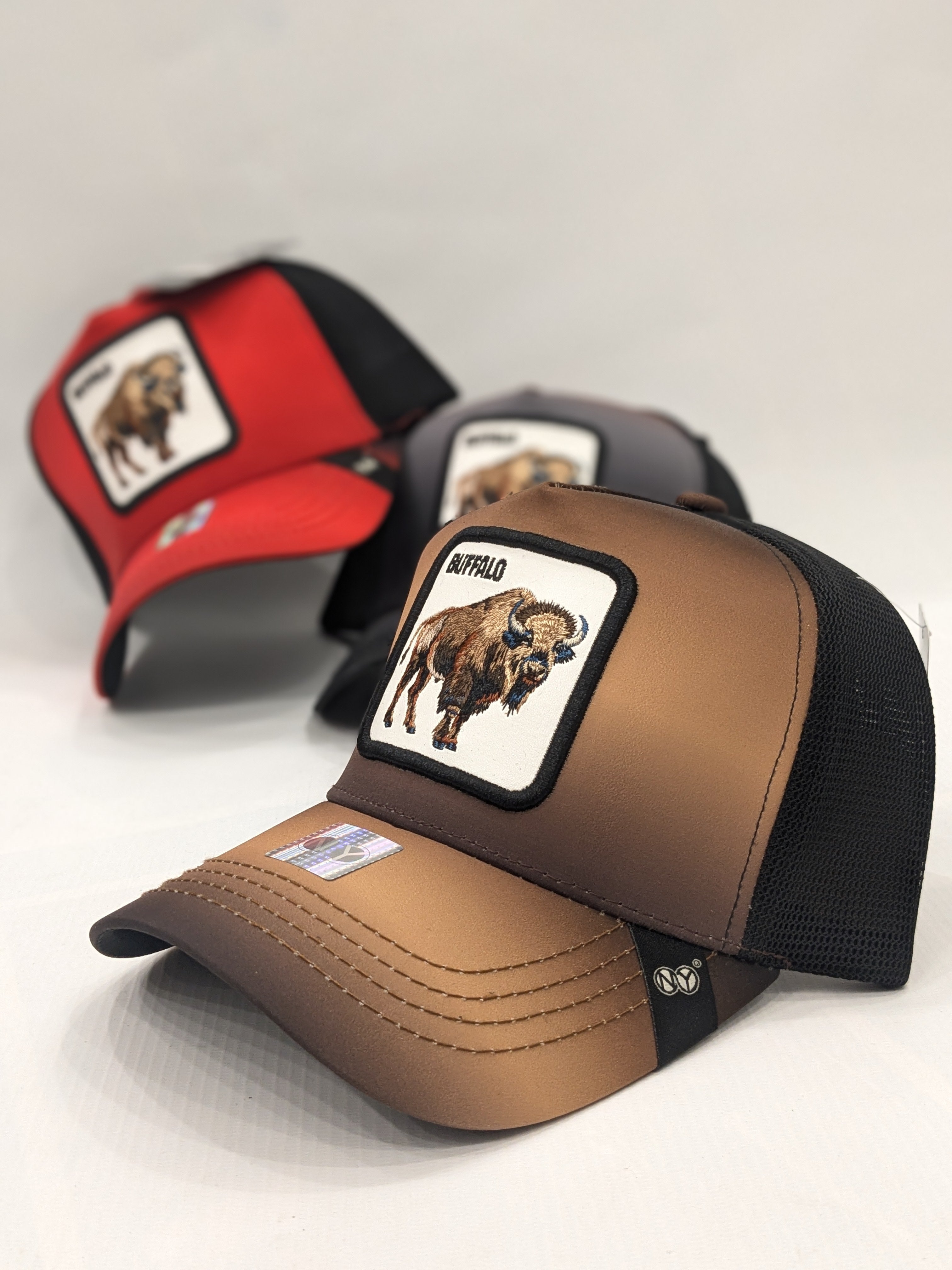 BUFFALO Premium Shaded Trucker Cap