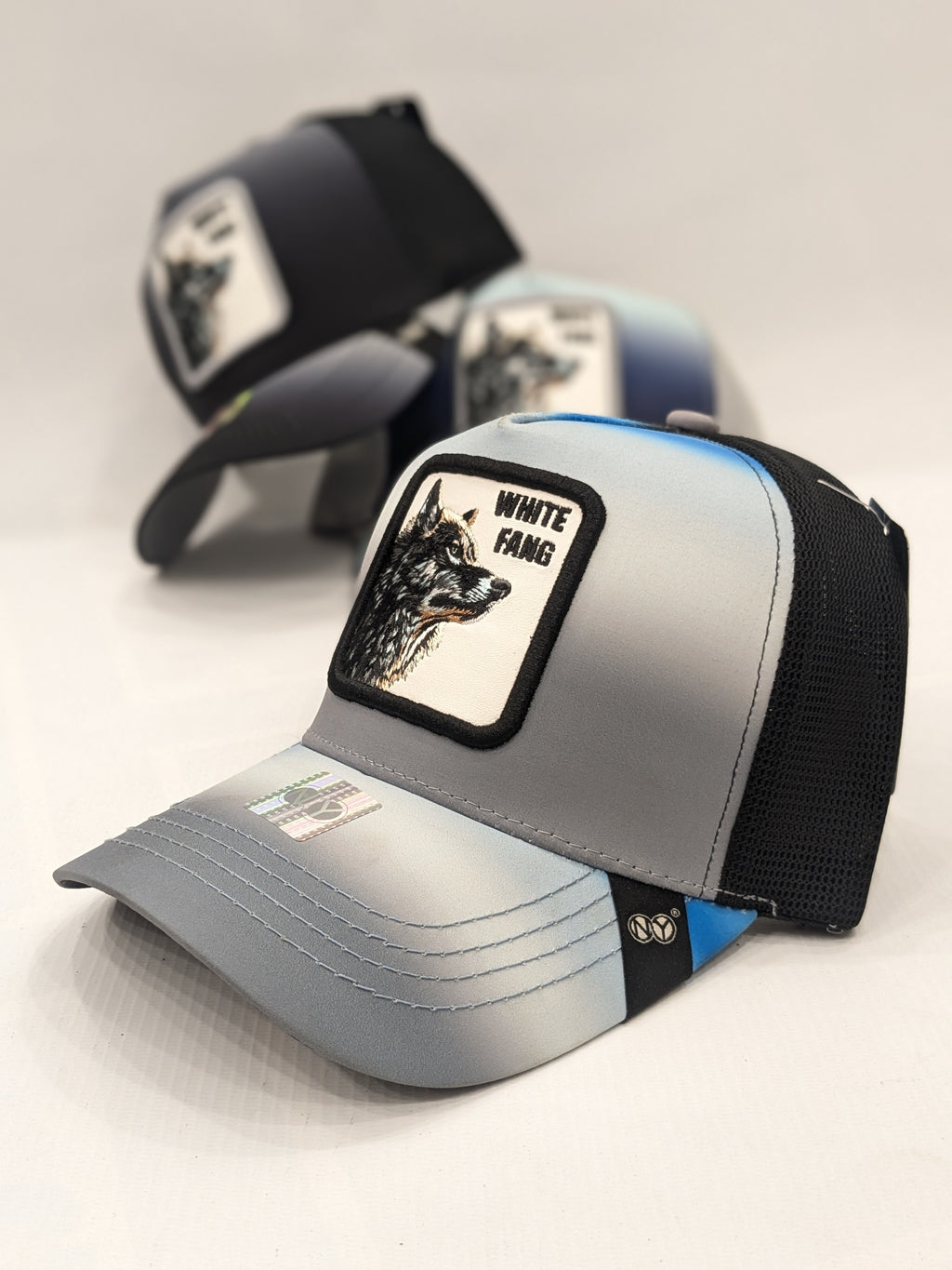 WHITE FANG Premium Shaded Trucker Cap