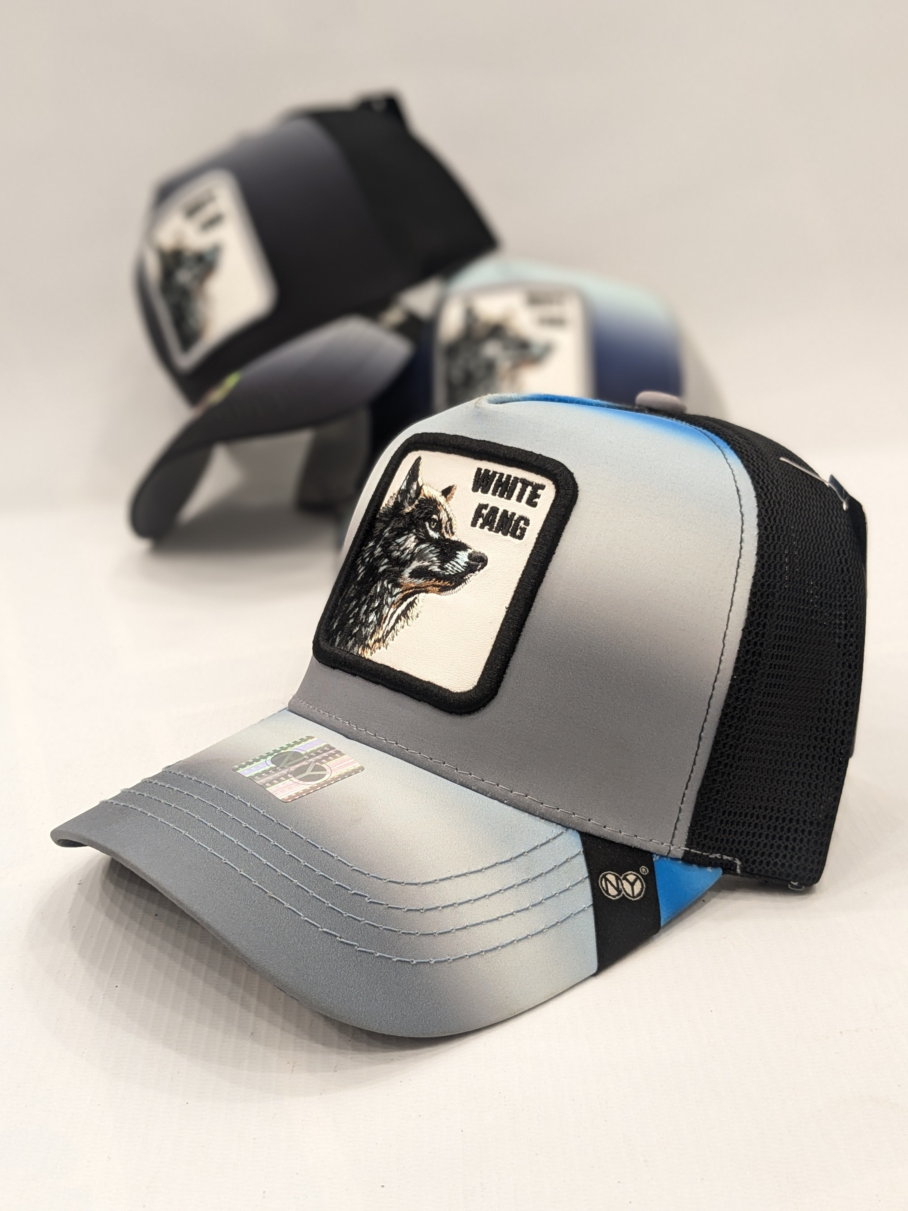 WHITE FANG Premium Shaded Trucker Cap