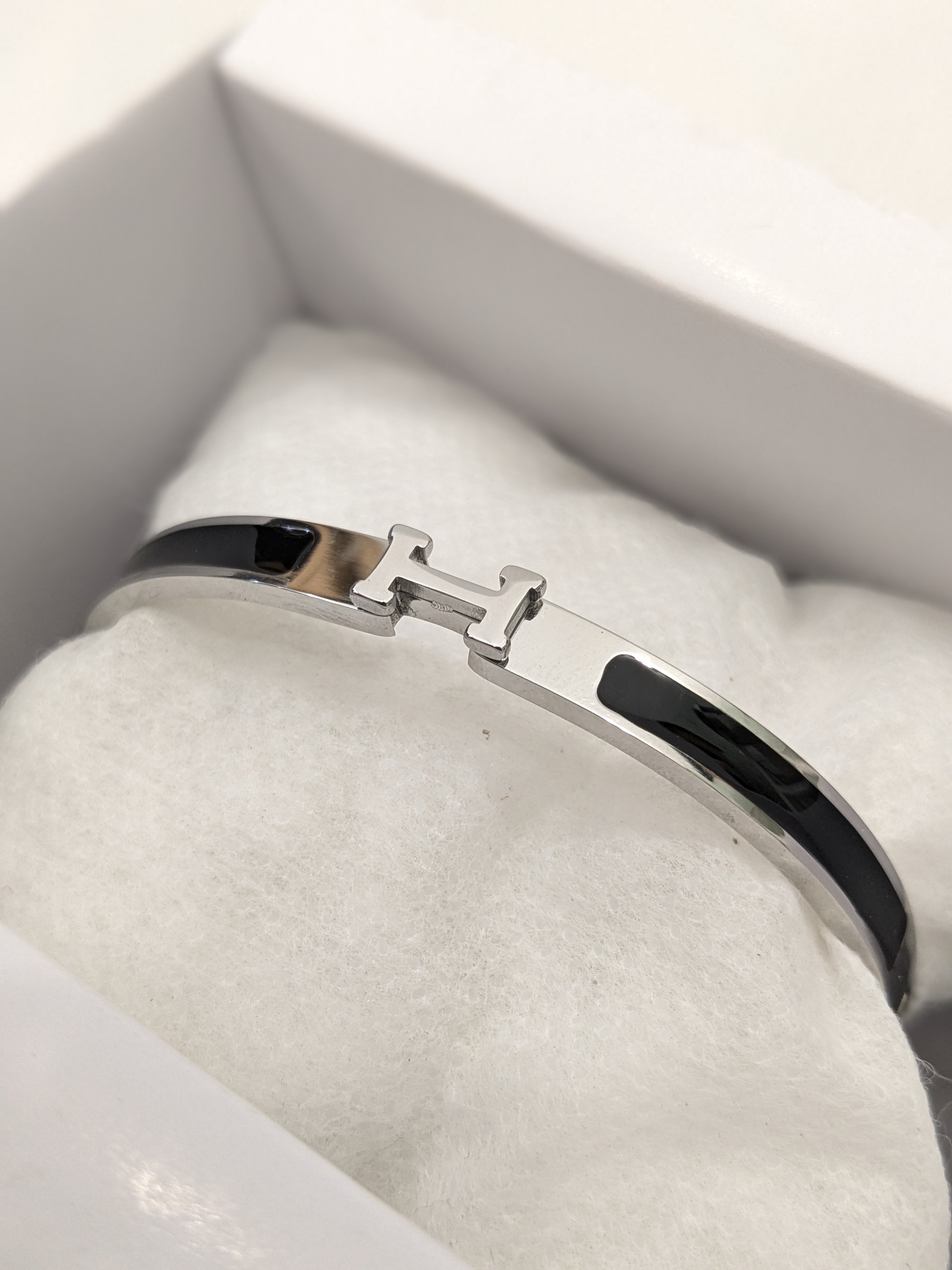 H' Stainless Steel Kada