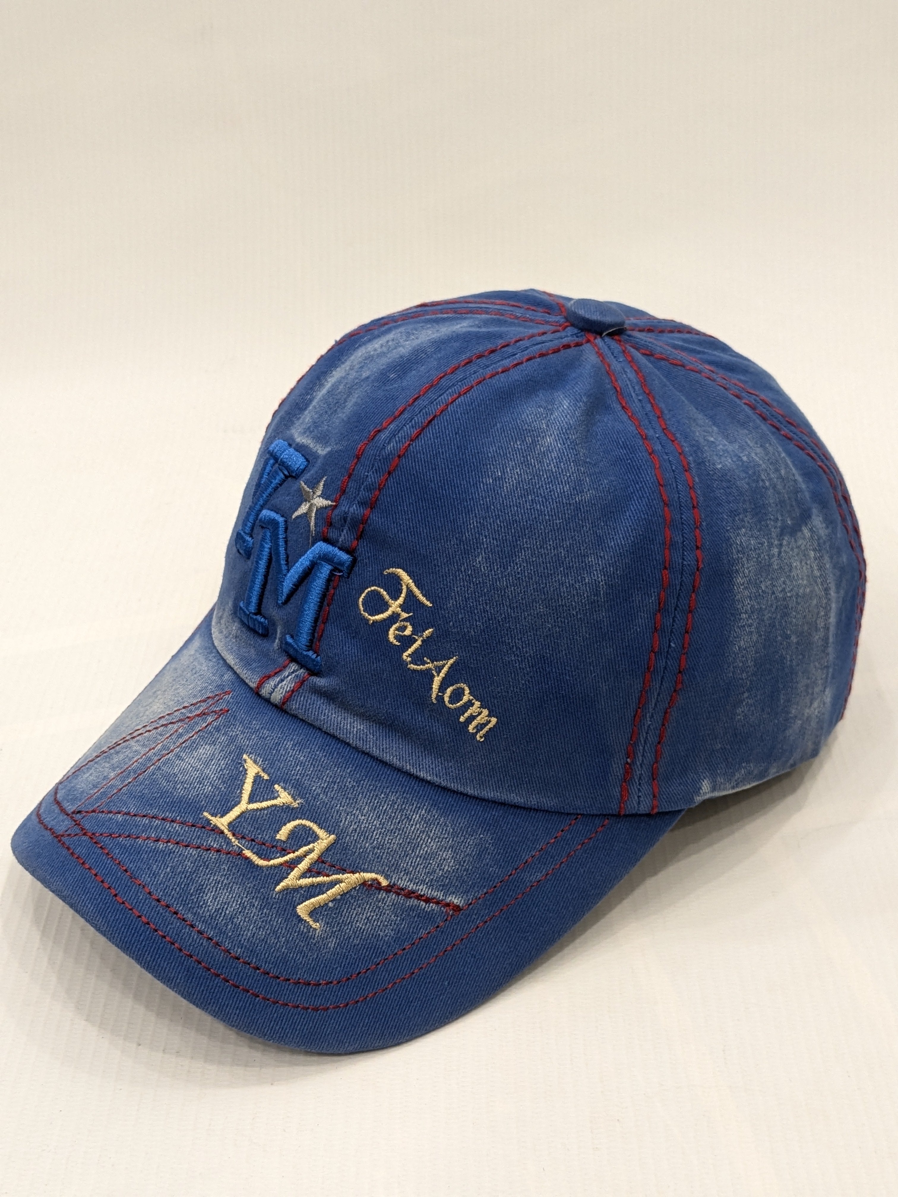 YM' DENIM SHADE CAP